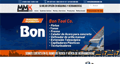 Desktop Screenshot of maquinariamk.com